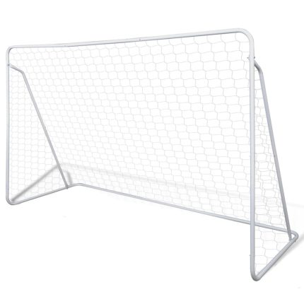 Voetbaldoelset Hoogwaardig 240X90X150 Cm Staal